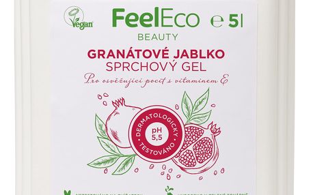 Feel Eco Sprchový gel Granátové jablko 5l