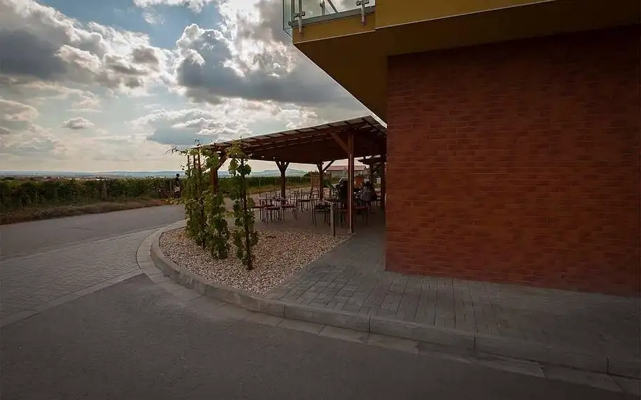Velké Bílovice: Penzion s výhledem na malebné vinohrady