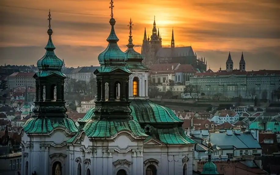 Praha na 2-31 dnů, snídaně v ceně