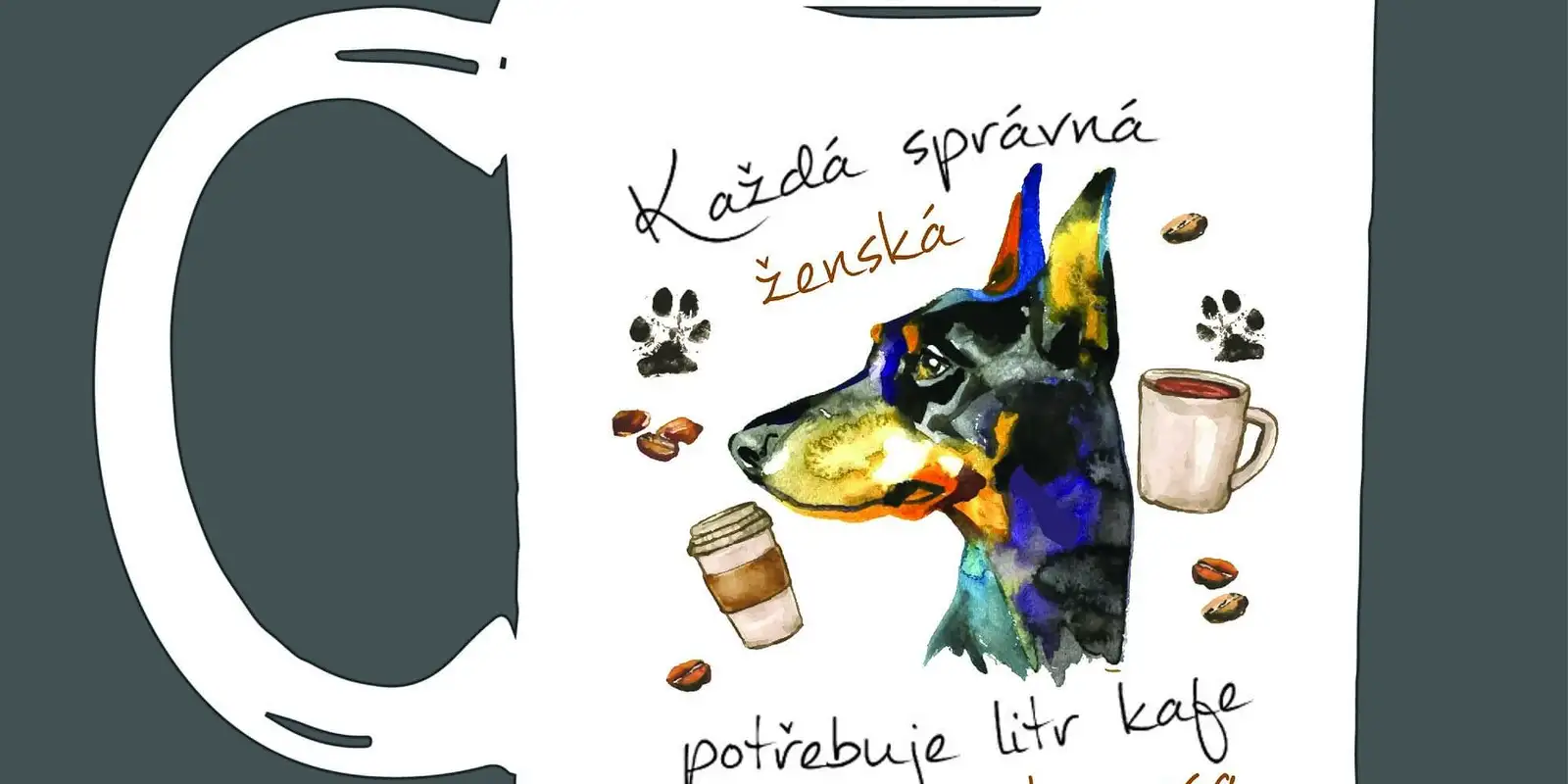Slevomat: Hrnky pro dámy s motivy 18 plemen psů - Skrz.cz
