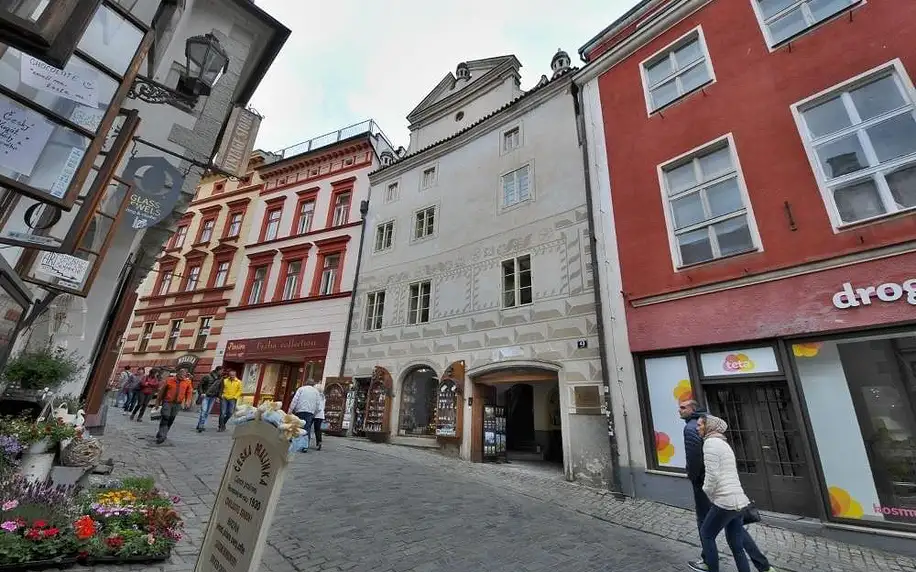 Nevšední ubytování v památkové rezervace UNESCO v Českém Krumlově