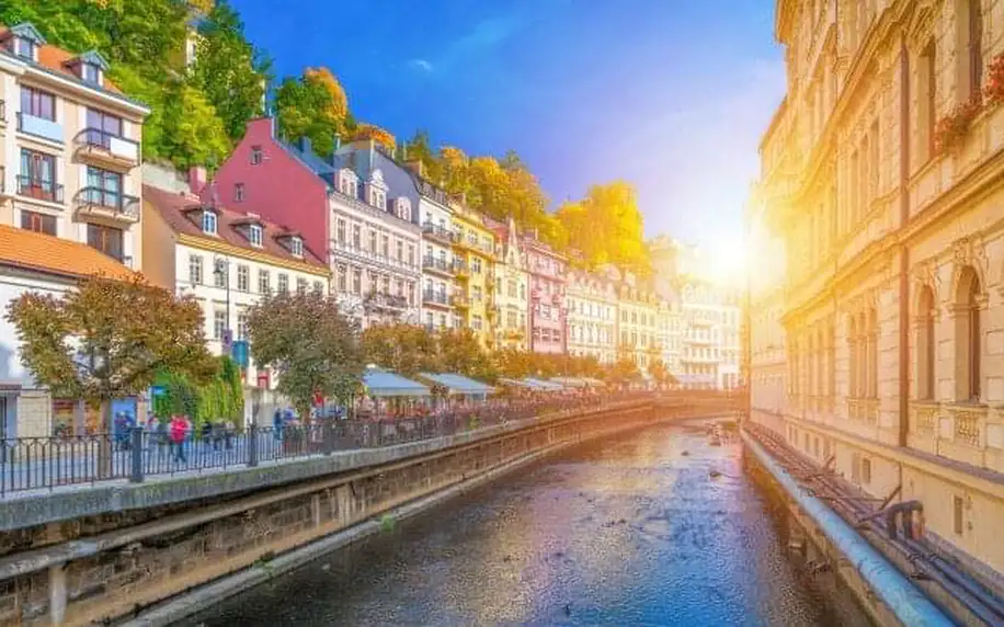 Karlovy Vary: Pobyt v Hotelu Malta **** s až 5 wellness a léčebnými procedurami, kávou a zákuskem i polopenzí