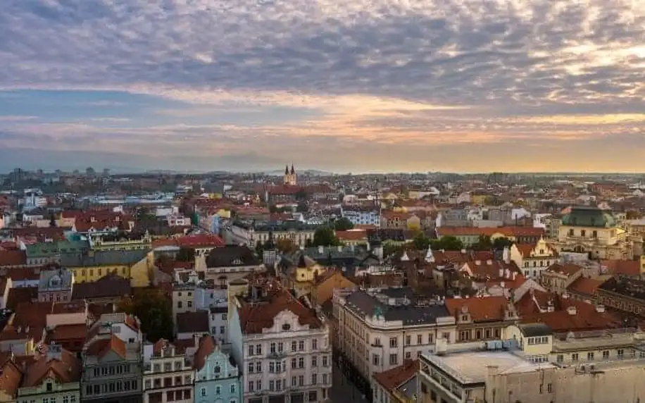 Západní Čechy: Plzeň blízko historického centra a městského parku v Hotelu Lions *** se snídaní formou bufetu