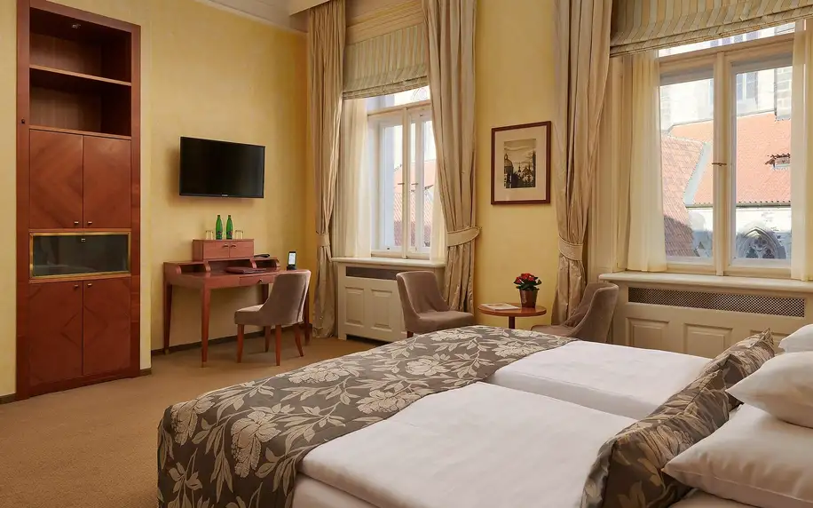 Luxusní zázemí v srdci Prahy: 5* hotel a snídaně