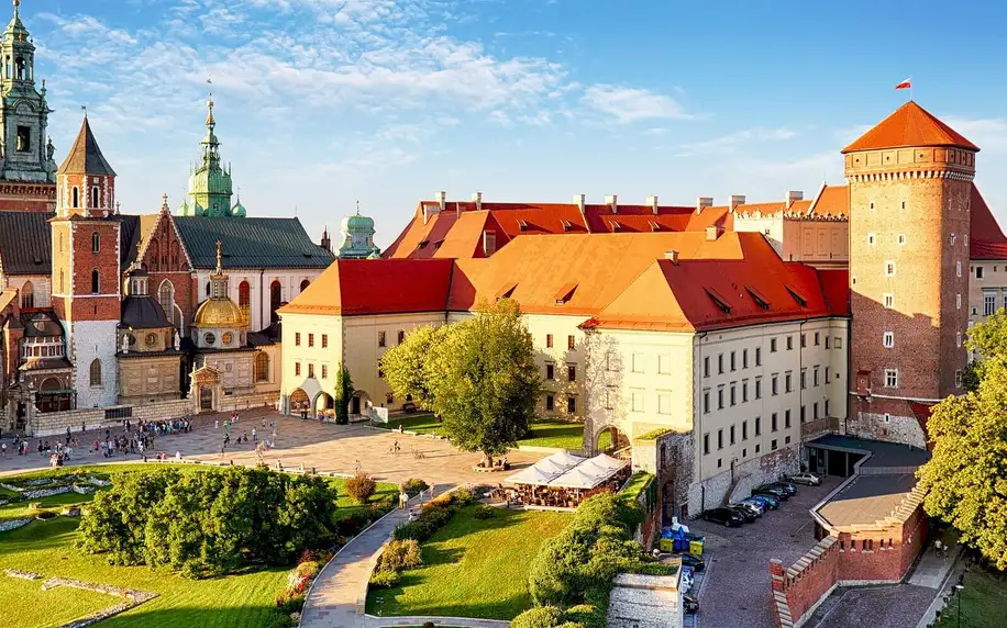Pobyt v Krakově: pobyt s jídlem i výhledem na hrad