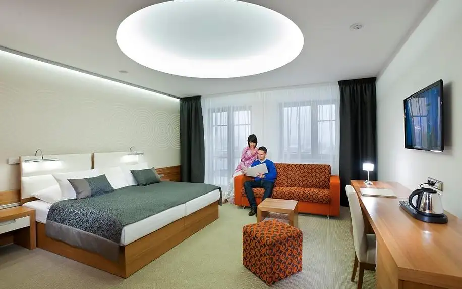Vendryně: Hotel Vitality s možností vířivky na pokoji