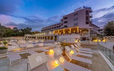 Chorvatsko, Krk: Hotel Malin