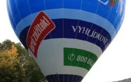 Let balónem Roudnice nad Labem - hora Říp