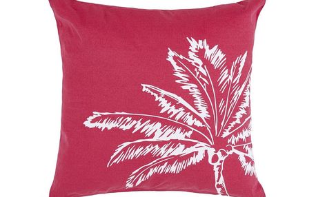 Dekorační Polštář Diamond Palm, 45/45 Cm, Růžová