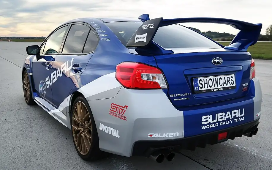 Parádní jízda žihadlem Subaru Impreza WRX STI