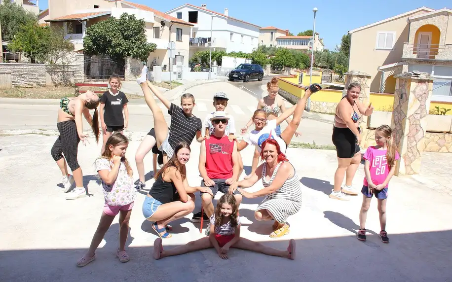 10 dní na dětském uměleckém táboře v Chorvatsku