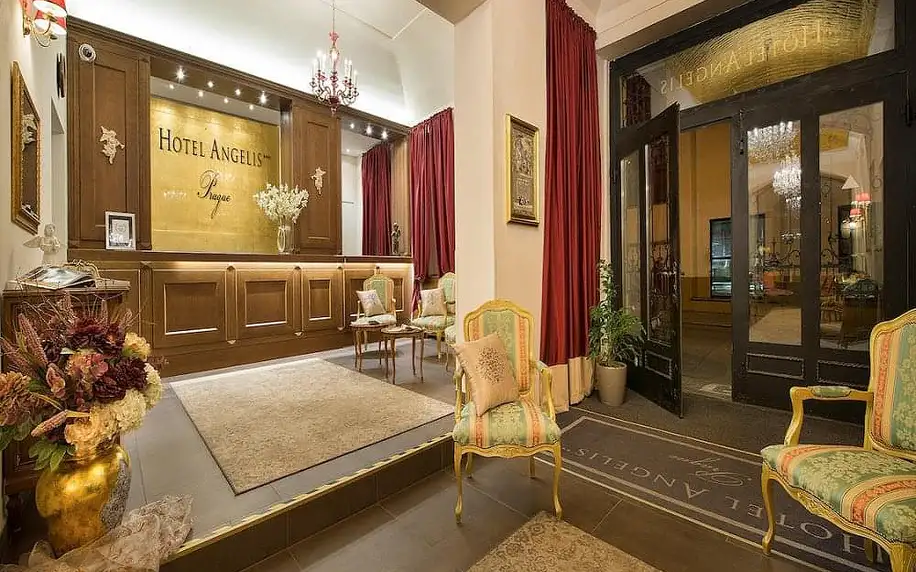 Luxusní pobyt pro 2 v nádherném hotelu v centru Prahy 4 dny / 3 noci, 2 osoby, snídaně