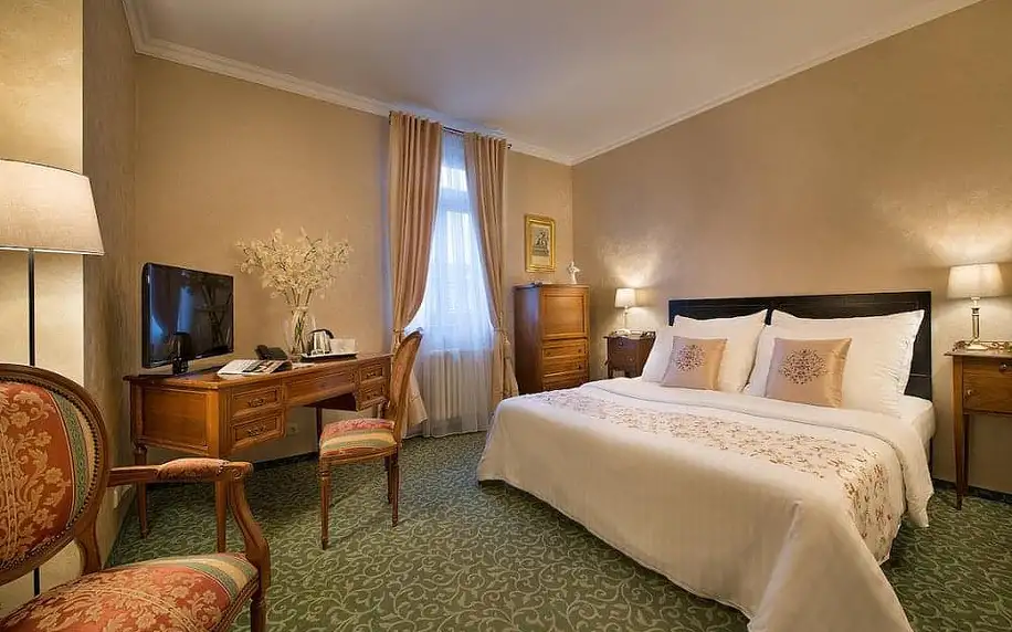 Luxusní pobyt pro 2 v nádherném hotelu v centru Prahy 3 dny / 2 noci, 2 osoby, snídaně
