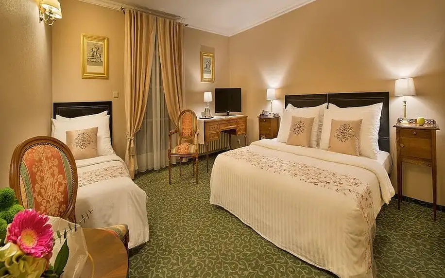 Luxusní pobyt pro 2 v nádherném hotelu v centru Prahy 3 dny / 2 noci, 2 osoby, snídaně