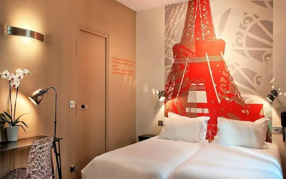 Romantický pobyt v Paříži v hotelu se 100% doporučením 3 dny / 2 noci, 2 osoby, snídaně