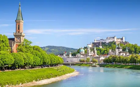 Kouzelný Salzburg a ubytování v hotelu s Top hodnocením 3 dny / 2 noci, 2 osoby, snídaně