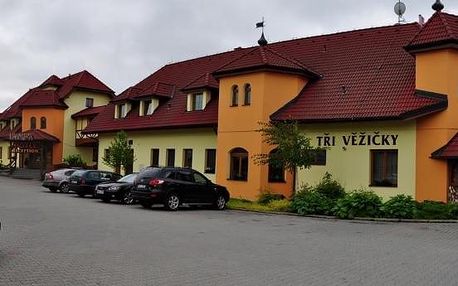 Jihlava: Hotel Tři Věžičky s pivními lázněmi