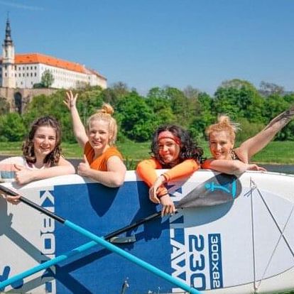 Zážitek v podobě jízdy na paddleboardu i koloběžce přes České Švýcarsko s instruktáží a průvodcem