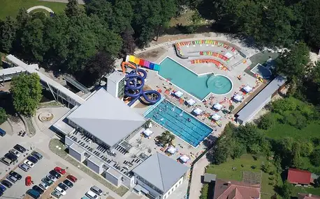 SPA & Aquapark zdravá dovolená v lázních Turčianské Teplice s polopenzí