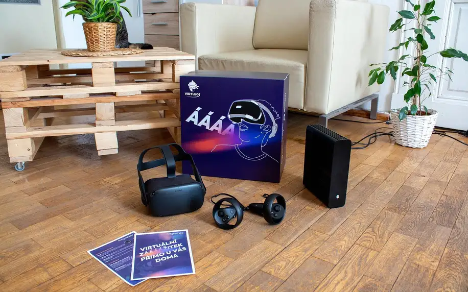 VR set Oculus Quest na 2 i 4 dny s dovozem domů