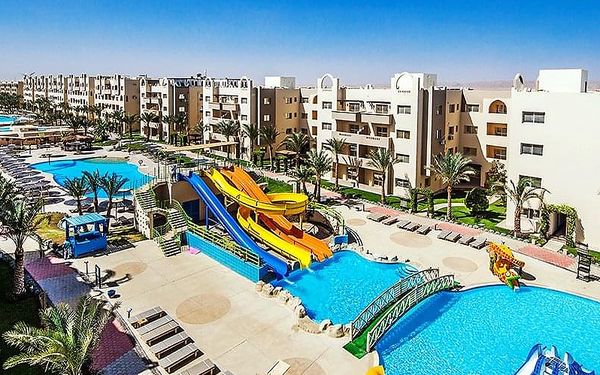 Hotel Nubia Aqua Beach Resort, Hurghada, letecky, all inclusive