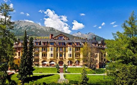 Wellness pobyt v exkluzivním historickém hotelu ve Vysokých Tatrách, Vysoké Tatry