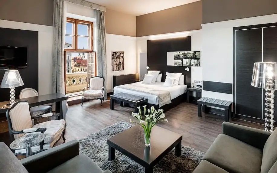 Exklusivní pobyt v 5* hotelu v centru Brna včetně sauny a fitness 4 dny / 3 noci, 2 osoby, snídaně