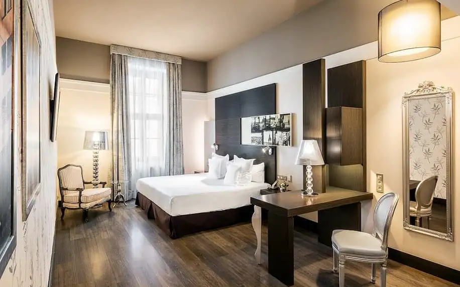 Exklusivní pobyt v 5* hotelu v centru Brna včetně sauny a fitness 4 dny / 3 noci, 2 osoby, snídaně