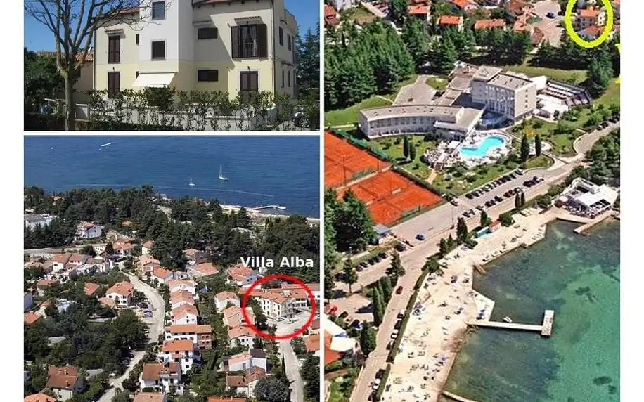 Chorvatsko, Poreč: Apartments Villa Alba