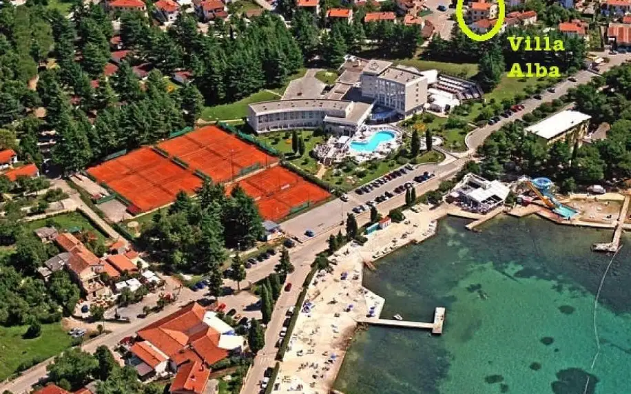 Chorvatsko, Poreč: Apartments Villa Alba