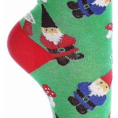 Aura.Via Dětské vánoční ponožky SGC5073.5 Velikost: 24 - 27