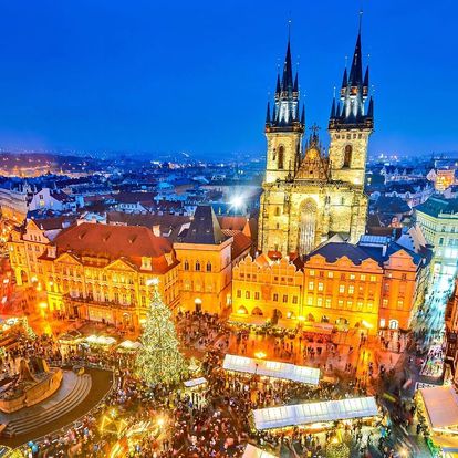 1denní výlet do adventní Prahy z Moravy