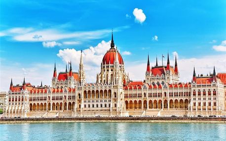 Maďarsko - Budapešť autobusem na 3 dny, snídaně v ceně