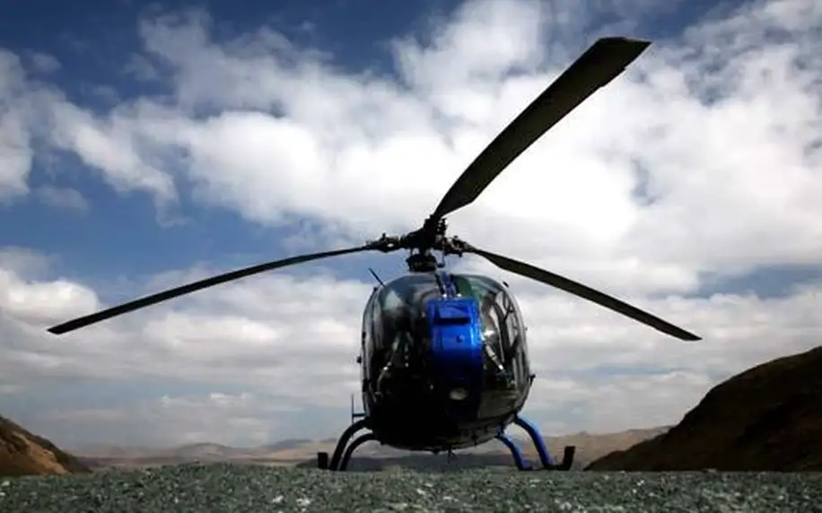 Adrenalinový let vrtulníkem