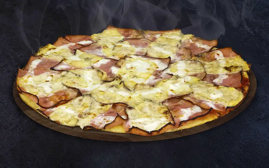 2× poctivá Peťanova pizza s rozvozem, 16 druhů