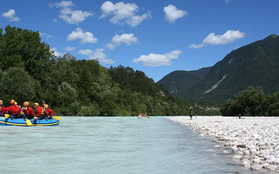 2denní rafting a canyoning ve Slovinsku na řece Soča