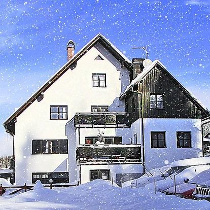 Zimní dovolená v Krkonoších: polopenze a lyžování