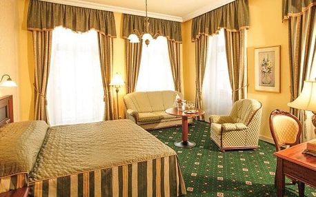 Karlovy Vary: Humboldt Park Hotel & Spa **** s plnou penzí, neomezeným wellness a 2 relaxačními procedurami