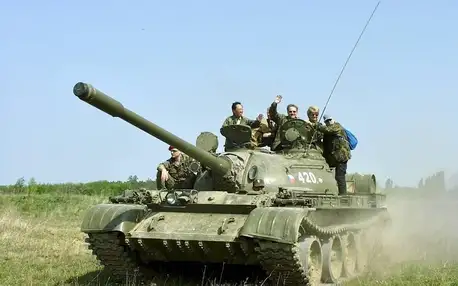 Jízda tankem T-55