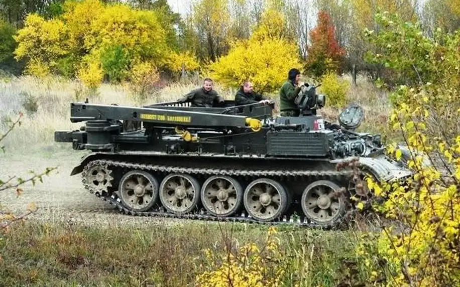 Řízení vyprošťovacího tanku VT 55