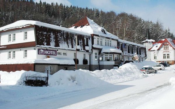 Zimní dovolená v hotelu PROM v Krkonoších u Černé Hory s polopenzí