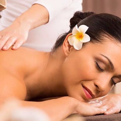 75 minut relaxace: masáž vč. zábalu nebo lázně
