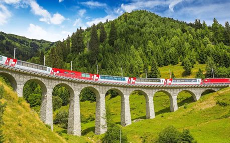 Cesta jedinečným alpským vlakem