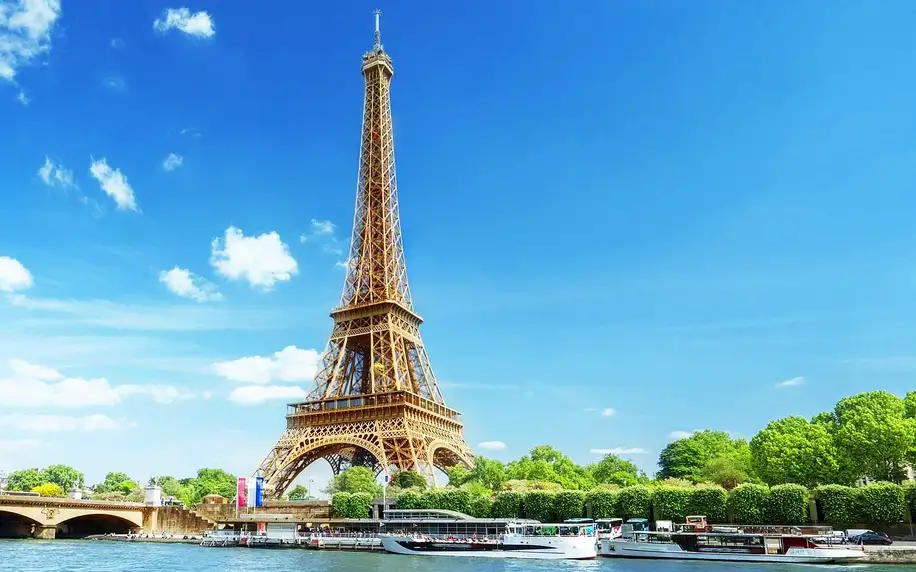 2 noci v Paříži: doprava, hotel i Eiffelova věž