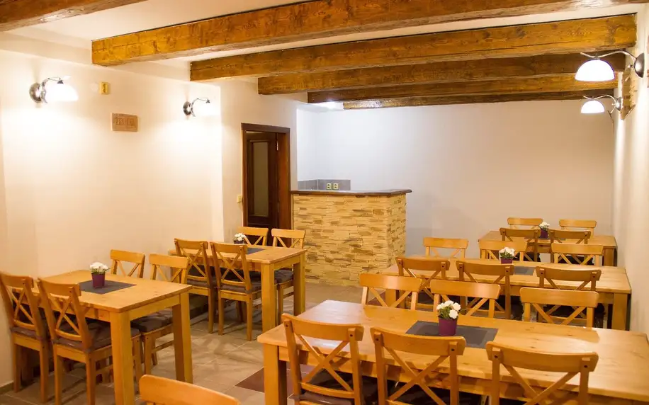 Relax u Znojma: snídaně a víno i kredity do restaurace