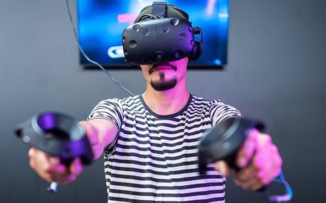 30 nebo 60 min. ve virtuální realitě pro 1–2 hráče