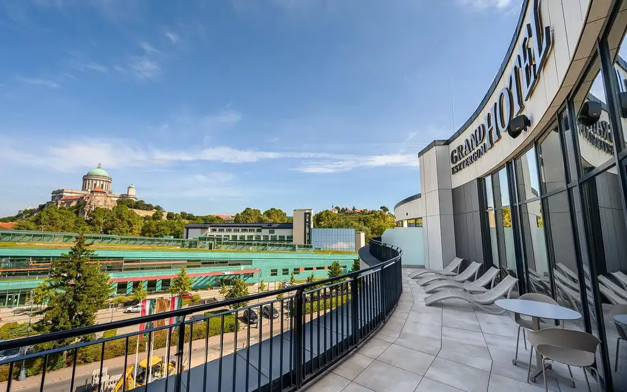 Grand hotel Ostřihom: polopenze, aquapark, wellness, 2 děti zdarma