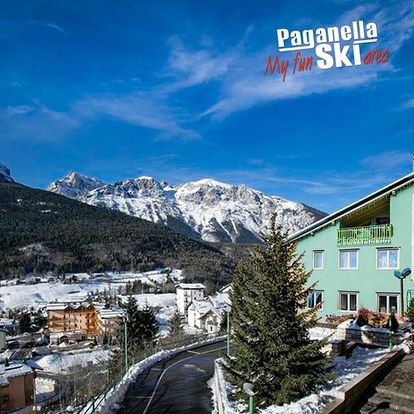 Hotel Costa Verde – 6denní lyžařský balíček se skipasem a dopravou v ceně, Paganella