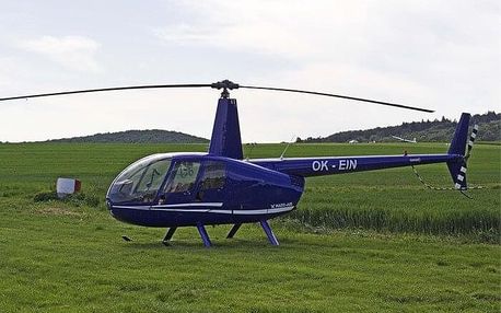Let vrtulníkem R44 pro 3 osoby