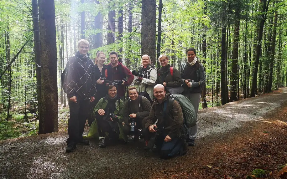 1denní kurz focení divoké přírody v NP Bavorský les
